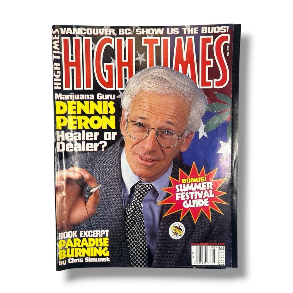 HIGH TIMES magazine August 1998